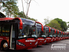 Yutong Bus Fleet in Venezuela